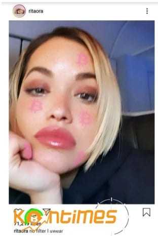 Rita Ora Instagram'da Bitcoin'i Tanıtıyor